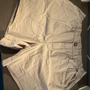 Chubbies Tan Cargo Shorts Relaxed Fit Cotton Blend